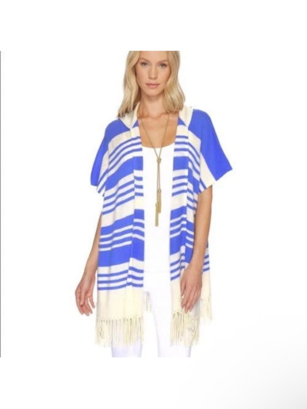 Lilly Pulitzer Avion Cashmere Cardigan Hoodie - NWT